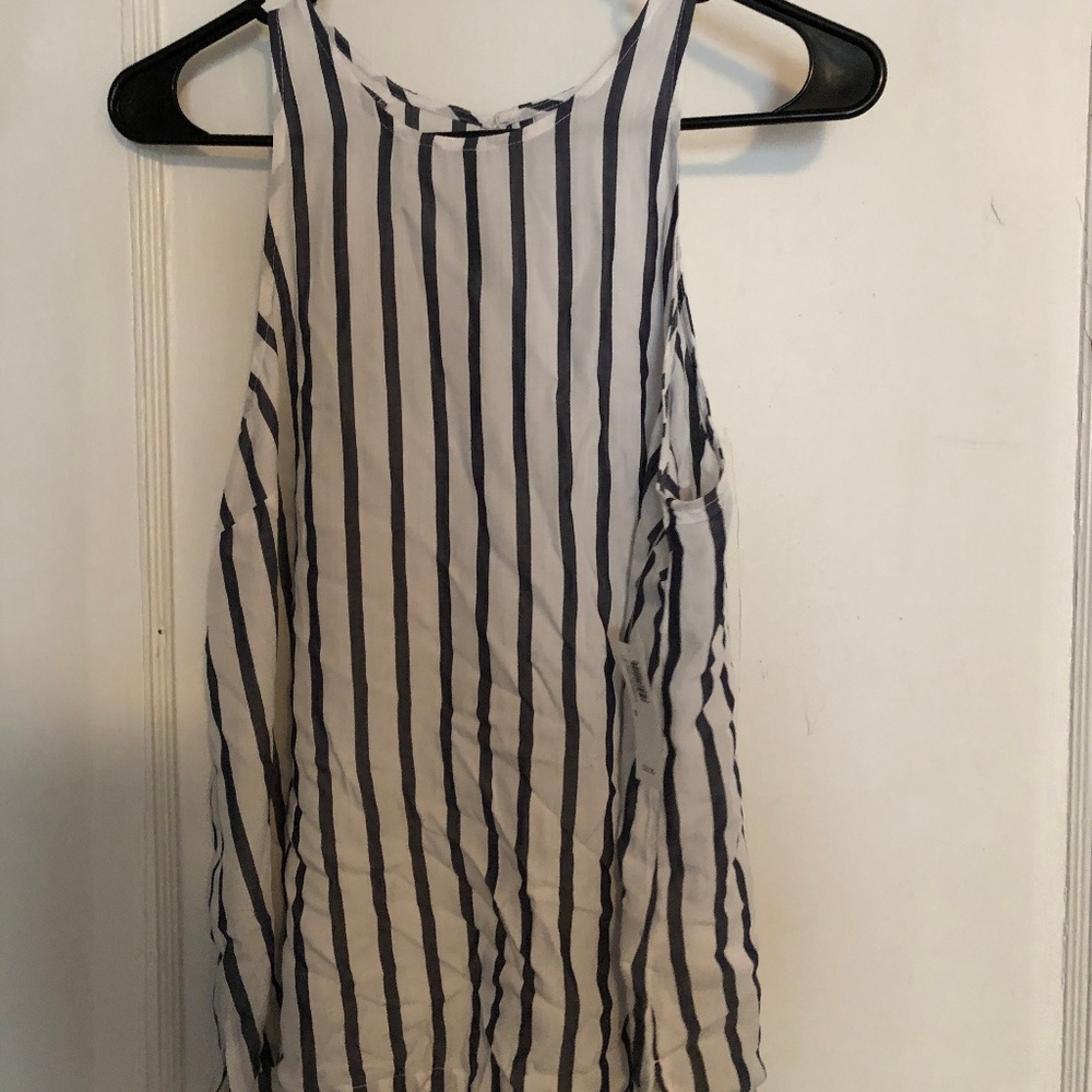 Striped tank top